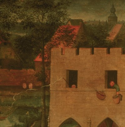 Giochi dei bambini (dettaglio) da Pieter Bruegel the Elder